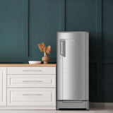 Whirlpool 184 L Direct Cool Single Door 2 Star Refrigerator  (Grey, 205 IMPC ROY 2S TITAN STEEL-Z-73192)
