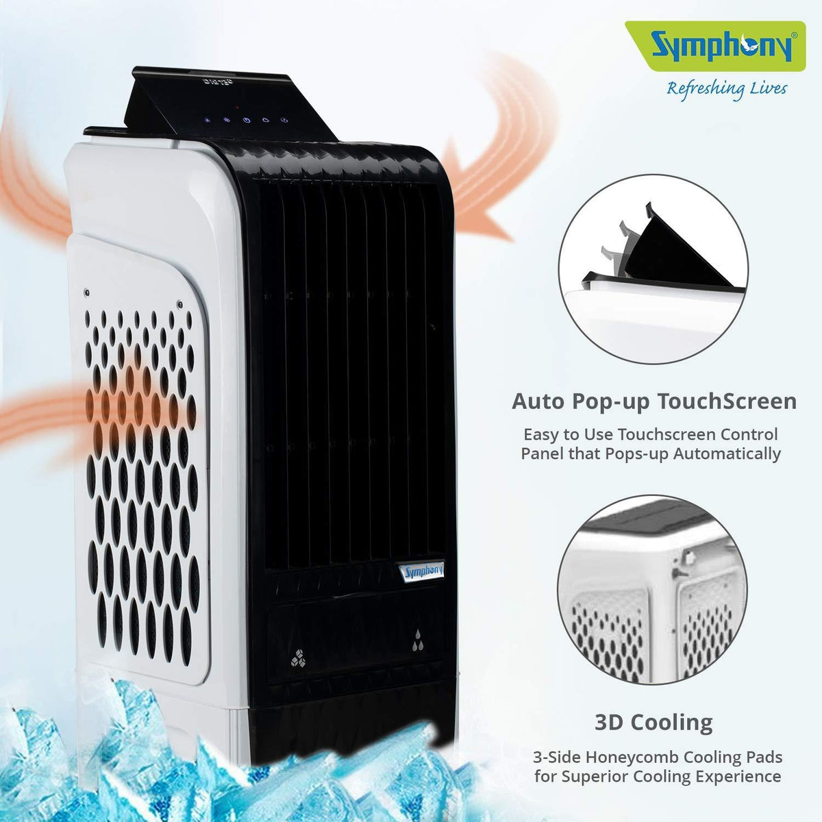 SYMPHONY Diet 3D 55i+ AIR COOLER – Bansiwala Stores House of