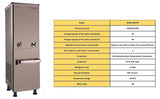 Voltas Steel Normal and Cold Water Cooler, 40/80 FSS, Storage Capacity -80L, Cooling Capacity-40L