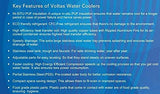 Voltas Steel Normal and Cold Water Cooler, 40/80 FSS, Storage Capacity -80L, Cooling Capacity-40L