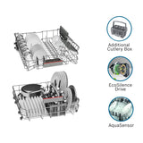 Bosch 13 Place Settings Dishwasher (SMS66GI01I, Silver Inox)