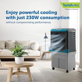 Symphony Maxwind 100EX Desert Air Cooler | Powerful Exhaust Fan | CFD Technology | Auto Louver Movement | Easy-Fill Tank | Compact Design | 230W Low Power Consumption | 1-Year Warranty