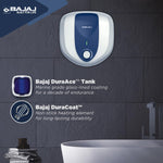 Bajaj Armour Series Pentacle 25L Storage Water Heater For Home|5 Star Rated Geyser For Bathroom|Glass-lined Coating