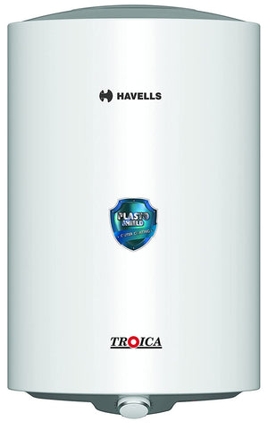 Havells Troica 25 Litre Storage Water Heater | Metal Body, Glass Coated Tank 