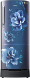 Samsung 183 L, 5 Star, Digital Inverter, Direct-Cool Single Door Refrigerator (RR20D2825CU/NL, Camellia Blue, Base Stand Drawer)