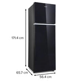 WHIRLPOOL 259L Neofresh  2 Star Glass Finish Frost Free Double-Door Refrigerator , 22200