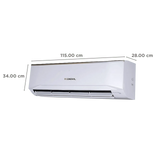 O GENERAL Buta 1.5 Ton 3 Star Split AC ( Copper Condenser, ASGA18BUTA-B)