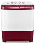 Voltas Beko 8 kg Semi-Automatic Top Loading Washing Machine (WTT80DGRT, Burgundy)