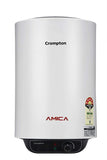
Crompton Amica ASWH-2025 25-Litre Storage Water Heater (Black and White)