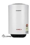 Crompton Amica ASWH-2025 25-Litre Storage Water Heater (Black and White)