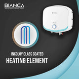 Havells Bianca 15-Litre Vertical Storage Water Heater (Geyser) White 5 Star