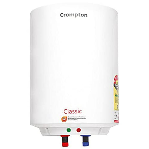 Crompton Classic 25L Electric Water Heater (White)