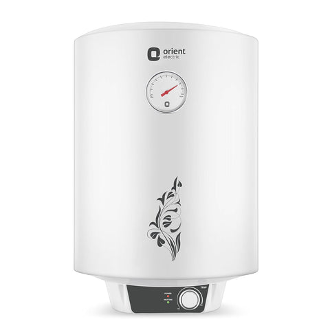 Orient Electric Metal Body Electric Storage Water Heater (Urja+ 15L - White)