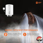 Orient Electric Metal Body Electric Storage Water Heater (Urja+ 25L - White)