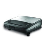 Philips XL Sized Sandwich Maker, Black with Metallic Finish HD2288/00