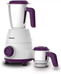 PHILIPS  500 Mixer Grinder (1 Jar, White and Purple) HL7506/00
