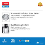 Prestige 500-Watt Centrifugal Juicer PCJ 7.0