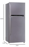 LG 437 L 3 STAR Inverter Frost Free Double Door Refrigerator (GL-T432APZR)