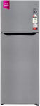LG 288 L Frost Free Double Door 2 Star Convertible Refrigerator  (Shiny Steel, GL-S322SPZY)