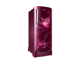 Samsung 183 L 2 Star Single Door Refrigerator (RR20C2812R8/HL, Scarlet Red 2023 Model)