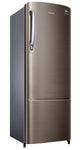Samsung 246L 3 Star Inverter Direct-Cool Single Door Refrigerator (RR26C3733DX/HL,Luxe Brown) 2023 Model