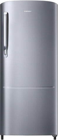 Samsung 183 L, 2 Star, Digital Inverter, Direct-Cool Single Door Refrigerator (RR20C2712S8/NL, Silver, Elegant Inox, 2023 Model) 