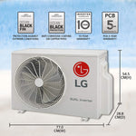 LG 1.5 Ton 5 Star AI DUAL Inverter Split AC ( TSU-Q19BNZE)