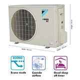 Daikin 1.0 Ton 3 Star Inverter Split AC (ATKL35UV16W, White)