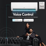 LG 1.5 Ton 5 Star AI+ DUAL Inverter Wi-Fi Split AC  RS-Q20HWZE, White