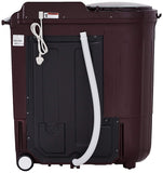 Whirlpool 8.5 Kg 5 Star Semi-Automatic Top Loading Washing Machine (ACE 8.5 TURBO DRY, Wine Dazzle)