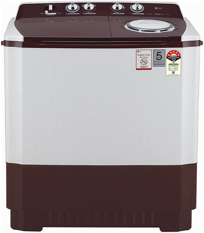 LG 10 kg 5 Star Semi-Automatic Top Loading Washing Machine (P1050SRAZ)
