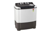 LG 8Kg Semi Automatic Washing Machine, Roller Jet Pulsator + Soak, (P8015SGAZ,Dark Gray)