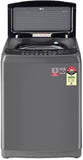 LG 8 kg Fully Automatic Top Load Washing Machine with In-built Heater Black  (T80AJMB1Z)