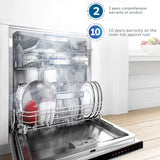 Bosch 13 Place Settings Dishwasher (SMS66GI01I, Silver Inox)