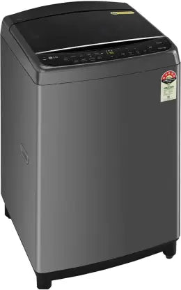 LG 9 kg AI Direct Drive Technology Fully Automatic Top Load Washing Machine with In-built Heater Black  (THD09SWM)
